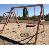Piccolino Detská hojdačka SwingSet vrátane hojdačiek