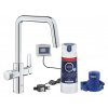 Grohe Blue Pure Set drezovej batéria Start s filtráciou Ultrasafe, chróm 30594000-GR