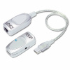 Predĺženie USB 1.1 cez TP do 50m, možnosť pripojiť ext. adaptér