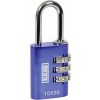 Kasp K10530BLUD visací zámek 30 mm modrá na heslo