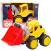 LeanToys Rypadlo-nakladač pro děti na písek stavební vozidlo žluté