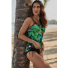 Proteticke tankini ALASSIO TOP M4 smaragd