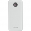 Canyon PB-2002, Powerbank, Li-Pol, 20000 mAh, Digitálny displej, Vstup: 1x USB-C, Výstup: 1x USB-C a 2x USB-A, biela CNE-CPB2002W