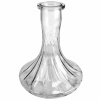 Váza na vodnú fajku Kaya Shisha - Clear Wavy 25,5 cm