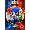 CUKROVÁ TLAČ jedlý obrázok na tortu Cukrová hmota SONIC The Hedgehog + MENO