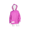 3KAMIDO - Veľkosť 146 - Detská pláštenka Rain Jacket dark pink ružová