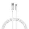 Kábel Borofone BX14 LinkJet - USB na Type-C - 2,4A 3 metre biely