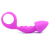 Curved Comfort Silikónový kolík fialový