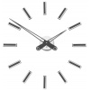 Dizajnové nalepovacie hodiny Future Time FT9600TT Modular titanium grey 60cm