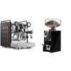 Rocket Espresso Appartamento, black/copper + Eureka Mignon Specialita Compatto, CR black