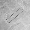 vidaXL Rovný sprchový odtok, 530x140 mm, nerezová oceľ 142171