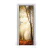 Fototapeta na dvere samolepiace les jeseň 75x205