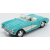 Maisto Chevrolet Corvette Spider 2-door 1957 1:24 tyrkysovo-biela