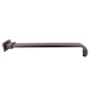 RAV Slezák Bočný držiak pre hlavovú sprchu MD0701MG, metal grey, 40 cm