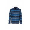 SIMMS Košile Gallatin Flannel Shirt Rich Blue Stripe VELIKOST M