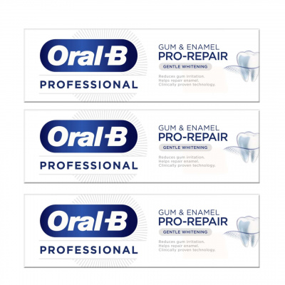Zubná pasta Oral-B Professional Gum & Enamel Pro-Repair 3x75ml Oral-B