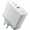 Nabíjačka do siete Vention Ultra 3-Port USB (C+C+A) GaN Charger (100W/100W/30W) White (FEGW0-EU)