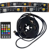 TV LED pásik RGBW 2x1m s diaľkovým ovládaním, funkcia hudby, USB 5V