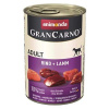 Animonda GRANCARNO® dog adult hovädzie a jahňa bal. 6 x 400g konzerva (Animonda GRANCARNO® dog adult hovädzie a jahňa bal. 6 x 400g konzerva)