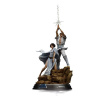 Iron Studios Star Wars Deluxe Art Scale Soška 1/10 Luke and Leia 41 cm