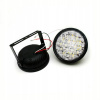LED DENNÉ SVETLÁ 9 CM SILNÉ OKRÚHLE DIÓDY