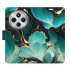 Flip pouzdro iSaprio na mobil Xiaomi Redmi 14C / Poco C75 - Blue Flowers 02 s kapsičkami na karty (Knížkové flipové pouzdro iSaprio pro mobil Xiaomi Redmi 14C / Poco C75 - Blue Flowers 02 - elegantní