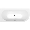 Polysan VIVA L asymetrická vana 175x80x47cm, bílá