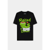 Sesame Street - Grouch Men's Short Sleeved T-shirt Velikost: S, Barva: Black