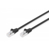 DIGITUS Digitus DB-160144-050-S sieťový kábel Čierna 5 m Cat6 SF/UTP (S-FTP) (DB-160144-050-S)
