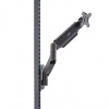 AJ Produkty Držiak na monitor pre dielenský stôl ROBUST/SOLID, nastaviteľné rameno, plynový piest, 15 kg