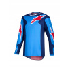 Mikina Alpinestars Fluid Grid modro-červená XXL