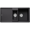 Kuchyňský dřez Blanco Adira 6 S-F Černá, s mřížkou 527609
