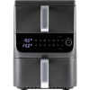 GourmetMaxx 16404 teplovzdušná fritéza, 10 l, 2500 W, nepriľnavý povlak, bez BPA, Cool touch puzdro, digitálny časovač, funkcia grilovania, teplovzdušná,; 16404