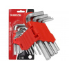 Imbusové kľúče 9ks krátke MAR-POL
