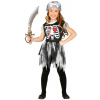 Pirátka - skeleton - věk 3 - 4 roky - 95 - 115 cm
