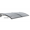 Rojaplast YP-D5a Panel polykarbonátu pro vchodový přístřešek 970x493,5mm
