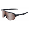 100% S2 - Soft Tact Black - Hiper Crimson Silver Mirror Lens