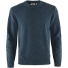 Fjällräven Övik Round-neck Sweater M, Farba NAVY, Veľkosť M