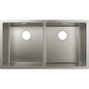 HANSGROHE S719-U765 nerezový dvojdrez, univerzálna montáž, 815 x 450 mm, nerezová oceľ, 43430800