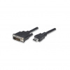 Techly 1.0m HDMI - DVI-D M/M 1 m Čierna (ICOC-HDMI-D-010)