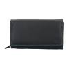 Dámska kožená peňaženka DD Anekta Simona - čierna