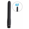 Sprchová tryska Silicone Black Mont 15 x 2cm