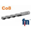 Stopková fréza 2x10mm pre drážky pier extra dlhá nesúmerná 3BR. HSS Co8 Weldon 233418.020