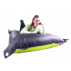 BeanBag Sedací pytel 189x140 duo limet - dark gray