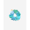 Spirit of OM scrunchie gumička do vlasov z bio bavlny – Madhu svetlomodrá