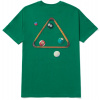 pánske tričko HUF DIRTY POOL TRIPLE TRIANGLE TEE Kelly Green XXL