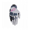 Rukavice STELLA SP X 3, ALPINESTARS, dámske (sivá/tmavo šedá/čierna/ružová) 2026 L