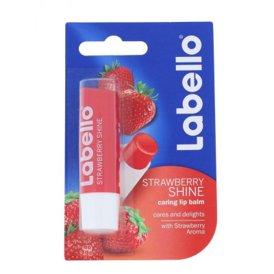 Labello Strawberry Shine 24h Moisture Lip Balm (W) 4,8g, Balzam na pery