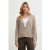 Kardigan s prímesou vlny United Colors of Benetton 102HD6052 béžová M