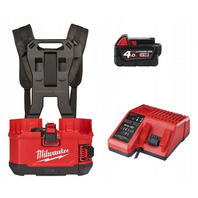 Postrekovač - Milwaukee M18BPFPH-401 Akumulátorový postrekovač (Postrekovač - Milwaukee M18BPFPH-401 Akumulátorový postrekovač)